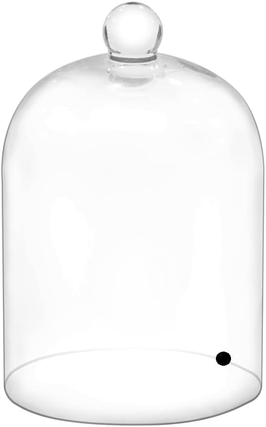 Round polycarbonate dome cover with smoke gun hole