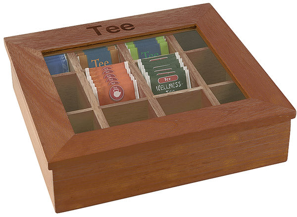 Wooden box 12 chambers