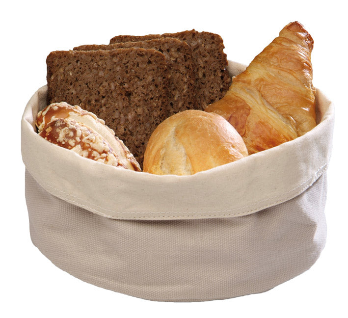 Cloth bread basket with warming pillow