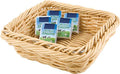 rectangle rattan basket