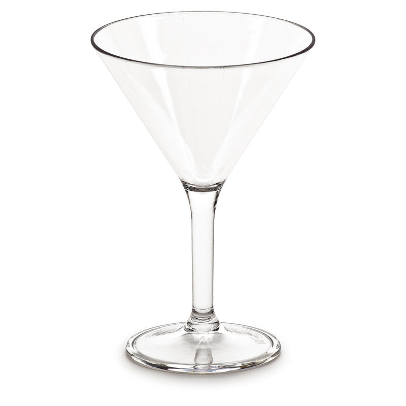 Polycarbonate Martini glass