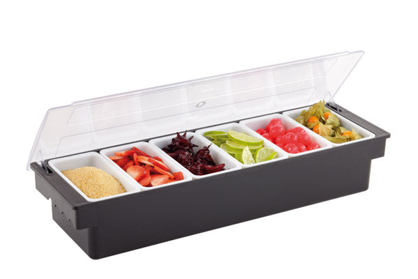 Condiment holder 6 chambers