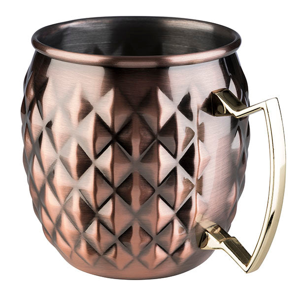 Moscow Mule barrel copper mug