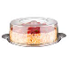 Cake plate 2 pcs. Set polycarbonate cover