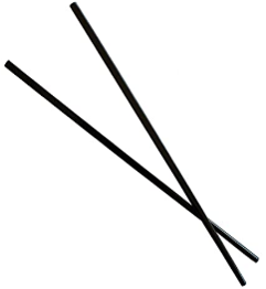 Chopsticks & holder set of 3 pcs