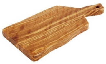 Serving board with handle