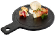 Round natural slate with handle