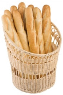 Rattan baguette basket