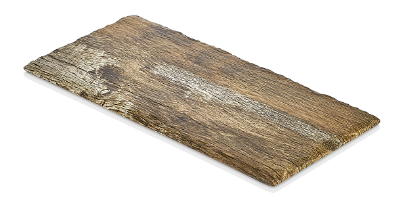 Melamine wooden effect slates
