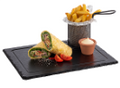 Rectangle natural slate trays
